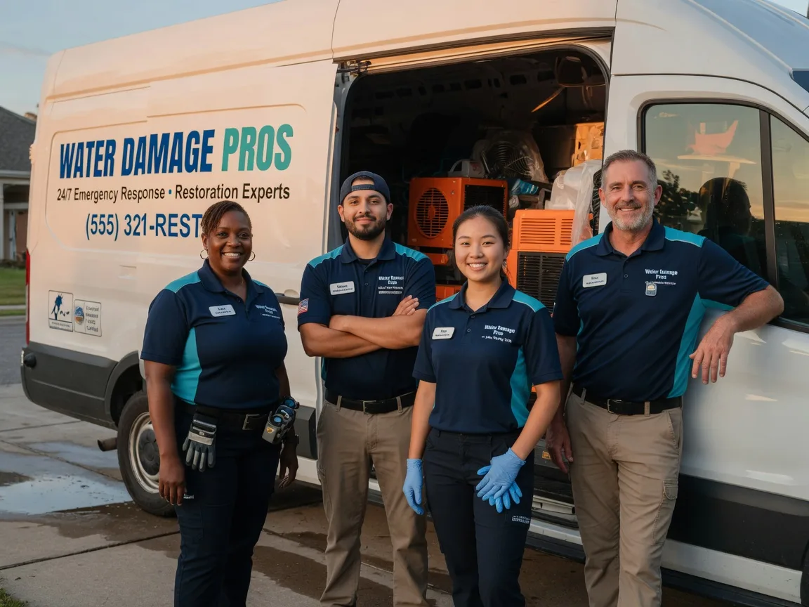 Water Damage Restoration company in Old Glory, TX