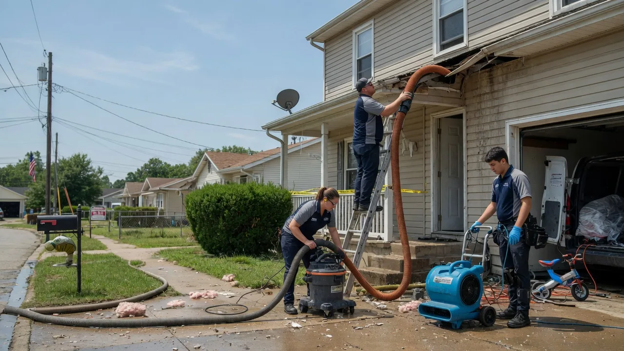 Water Damage Restoration in Old Glory, TX near me